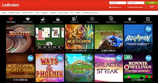 Ladbrokes Casino